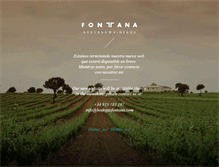 Tablet Screenshot of bodegasfontana.com